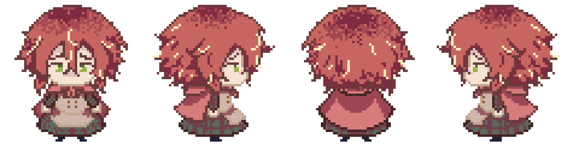 Game Sprite Turn-around (2024)